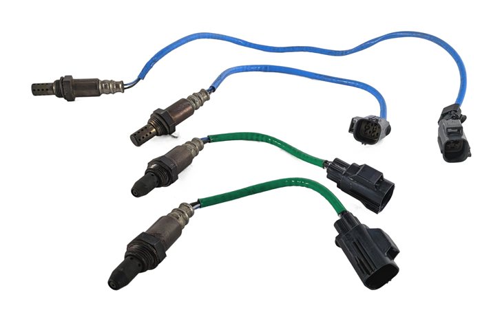 Thumbnail 2: 11 LAND ROVER LR4 L319 5.0L NON-SUPER AJ133 ENGINE OXYGEN O2 LAMBDA SENSOR SET/4
