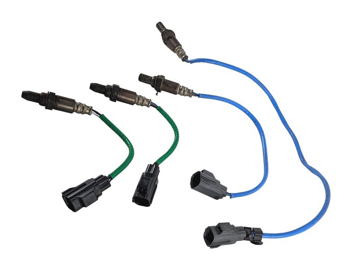 Thumbnail 4: 11 LAND ROVER LR4 L319 5.0L NON-SUPER AJ133 ENGINE OXYGEN O2 LAMBDA SENSOR SET/4