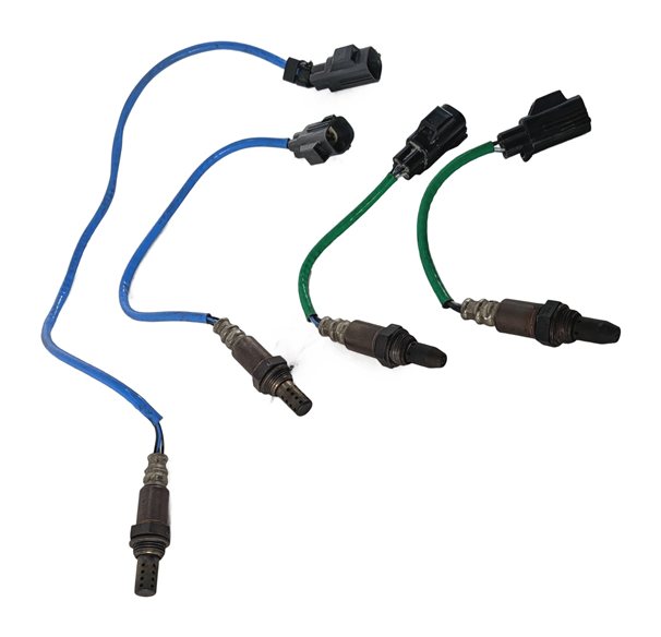 Thumbnail 5: 11 LAND ROVER LR4 L319 5.0L NON-SUPER AJ133 ENGINE OXYGEN O2 LAMBDA SENSOR SET/4