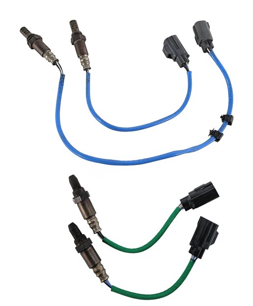 Thumbnail 7: 11 LAND ROVER LR4 L319 5.0L NON-SUPER AJ133 ENGINE OXYGEN O2 LAMBDA SENSOR SET/4