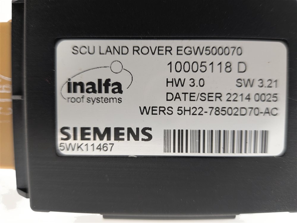 Thumbnail 9: 2011 LAND ROVER LR4 (L319) SUNROOF SUN ROOF SLIDING ROOF CONTROL MODULE COMPUTER