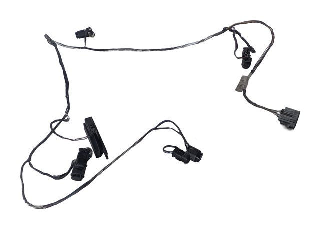 2011 LAND ROVER LR4 L319 REAR PARK ASSIST PDC SENSOR SET/4 w/ HARNESS (White)