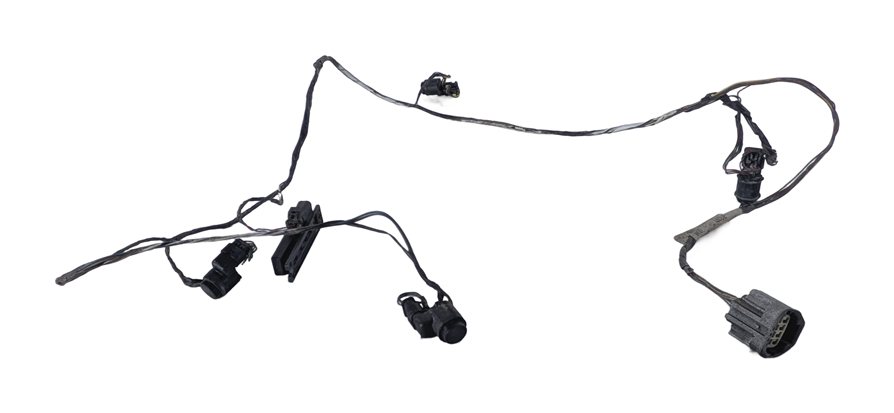 Thumbnail 2: 2011 LAND ROVER LR4 L319 REAR PARK ASSIST PDC SENSOR SET/4 w/ HARNESS (White)