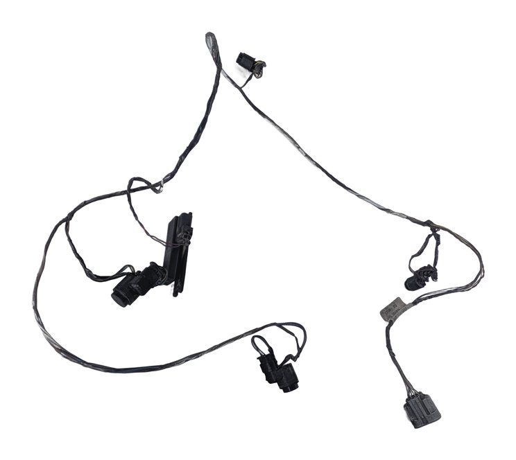 Thumbnail 5: 2011 LAND ROVER LR4 L319 REAR PARK ASSIST PDC SENSOR SET/4 w/ HARNESS (White)