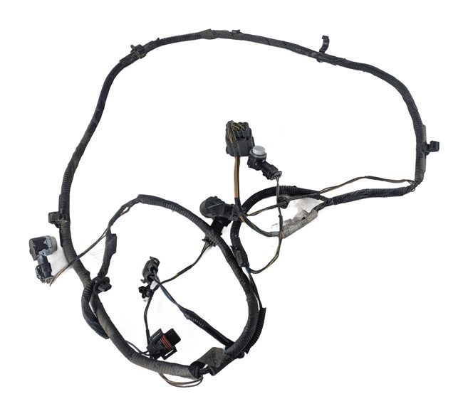 Thumbnail 4: 2012 LAND ROVER LR4 (L319) FRONT PARK ASSIST PDC SENSOR SET/4 w/ HARNESS (White)