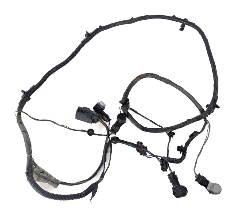 Thumbnail 8: 2012 LAND ROVER LR4 (L319) FRONT PARK ASSIST PDC SENSOR SET/4 w/ HARNESS (White)