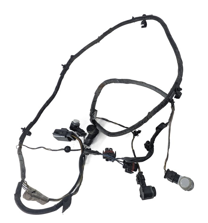 Thumbnail 9: 2012 LAND ROVER LR4 (L319) FRONT PARK ASSIST PDC SENSOR SET/4 w/ HARNESS (White)