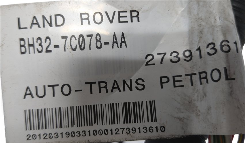Thumbnail 10: 2012 LAND ROVER LR4 (L319) AUTOMATIC TRANSMISSION GEARBOX WIRE WIRING HARNESS