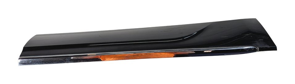 Thumbnail 3: 13-17 AUDI Q5 B8 8R REAR RIGHT DOOR EXTERIOR LOWER MOULDING RUNNER TRIM (Black)