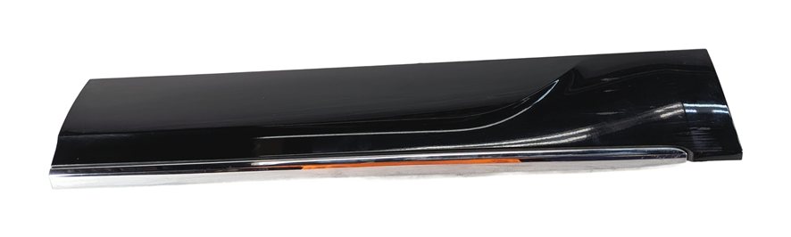 Thumbnail 4: 13-17 AUDI Q5 B8 8R REAR RIGHT DOOR EXTERIOR LOWER MOULDING RUNNER TRIM (Black)