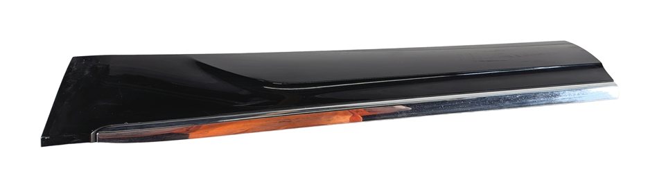 Thumbnail 3: 13-17 AUDI Q5 (B8 8R) REAR LEFT DOOR EXTERIOR LOWER MOULDING RUNNER TRIM (Black)
