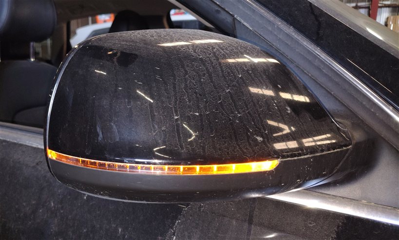 Thumbnail 2: 2015-2017 AUDI Q5 SQ5 (B8 8R) RIGHT PASSENGER DOOR MIRROR POWER HEATED (Black)