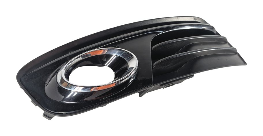 2013-2016 AUDI Q5 (B8 8R) FRONT LEFT DRIVER LOWER FOGLIGHT GRILLE TRIM (BLACK)