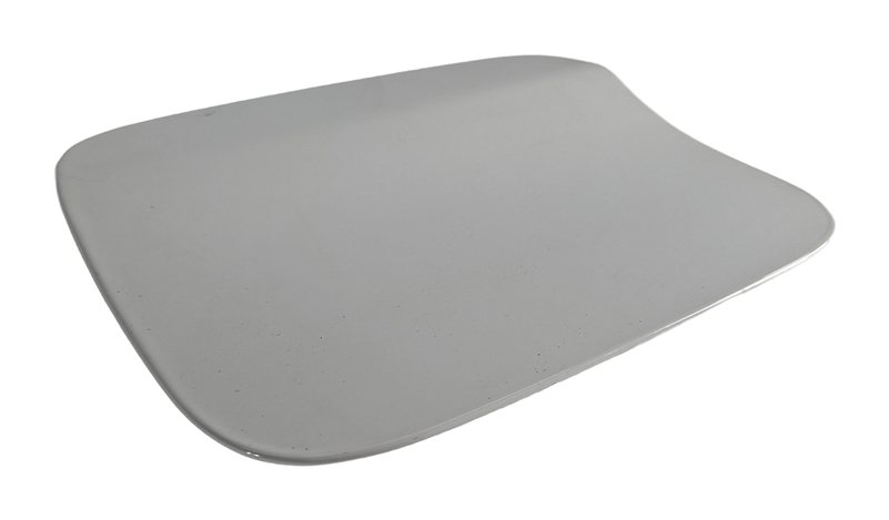 2013-2015 BMW X1 (E84) FUEL TANK DOOR LID COVER TRIM (White)