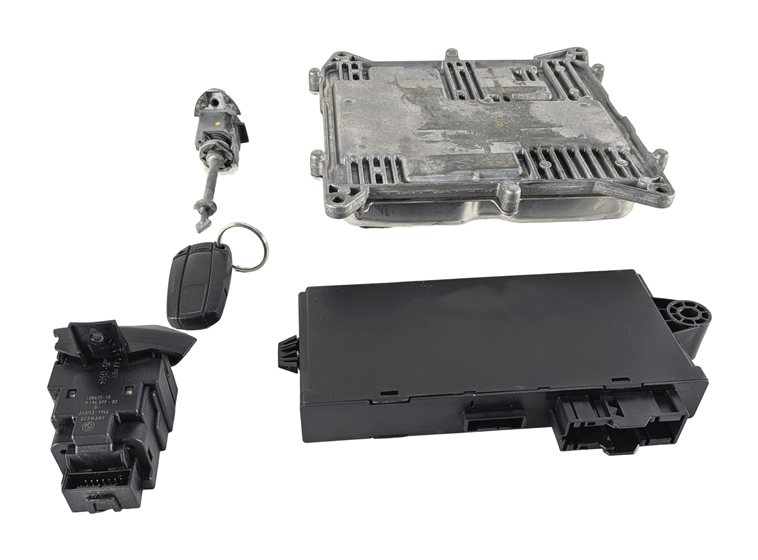 Thumbnail 7: 2014 BMW X1 (E84) 2.0L (N20) ENGINE ECM DME CAS3 IMMOBILIZER MODULE KEY SET/5