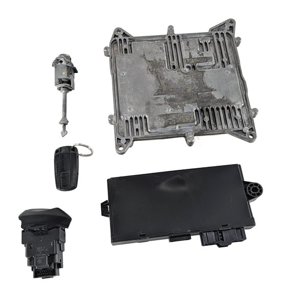 Thumbnail 8: 2014 BMW X1 (E84) 2.0L (N20) ENGINE ECM DME CAS3 IMMOBILIZER MODULE KEY SET/5