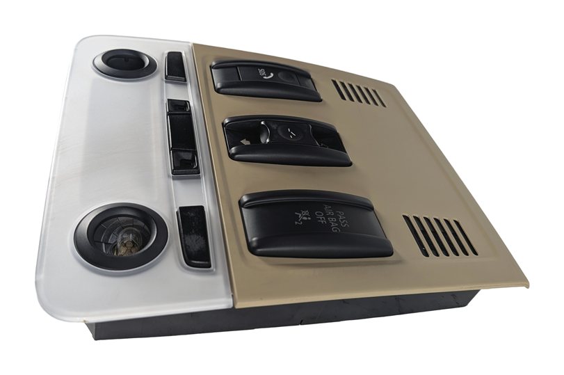 Thumbnail 5: 2014 BMW X1 (E84) FRONT OVERHEAD DOME READING LIGHT w/ SUNROOF SWITCH (Beige)