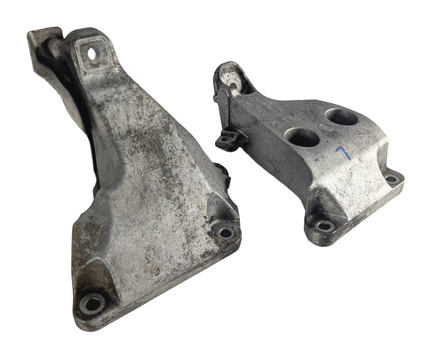 Thumbnail 5: 2014 BMW X1 (E84) 2.0L (N20) ENGINE LEFT & RIGHT MOTOR MOUNT BRACKET SET/2