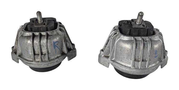 Thumbnail 4: 2014 BMW X1 (E84) 2.0L (N20) ENGINE LEFT & RIGHT MOTOR SUPPORT MOUNT SET/2