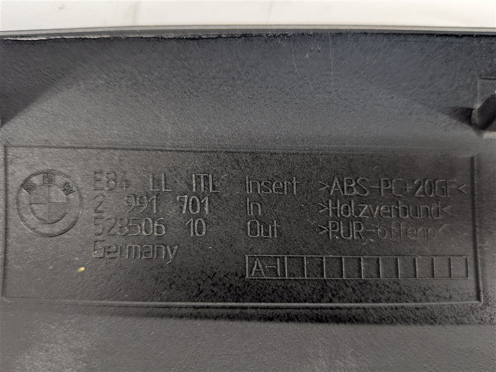 Thumbnail 16: 2014 BMW X1 (E84) INTERIOR DOOR DASH CENTER CONSOLE TRIM SET/6 (Light Wood)