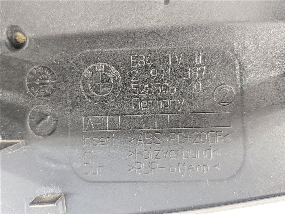 Thumbnail 17: 2014 BMW X1 (E84) INTERIOR DOOR DASH CENTER CONSOLE TRIM SET/6 (Light Wood)