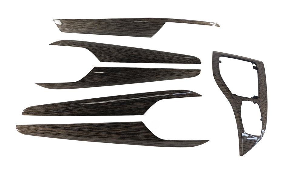 Thumbnail 3: 2014 BMW X1 (E84) INTERIOR DOOR DASH CENTER CONSOLE TRIM SET/6 (Light Wood)