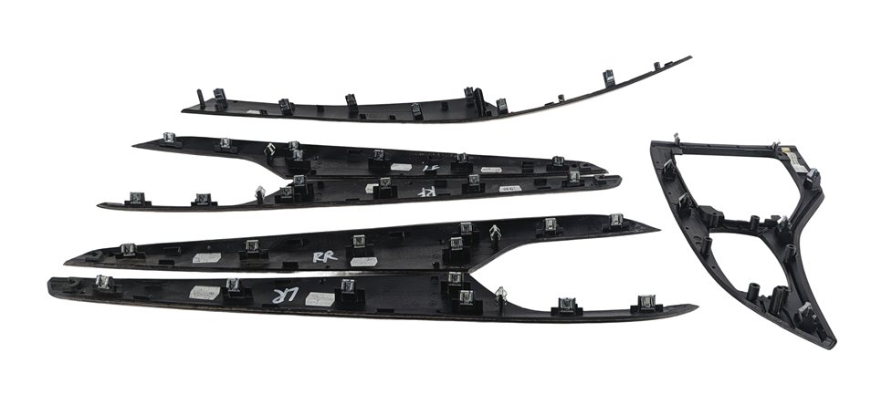 Thumbnail 6: 2014 BMW X1 (E84) INTERIOR DOOR DASH CENTER CONSOLE TRIM SET/6 (Light Wood)