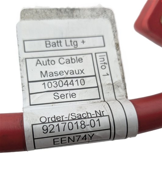 Thumbnail 8: 2014 BMW X1 (E84) 2.0L POSITIVE BATTERY CABLE LEAD w/ SAFETY BATTERY TERMINAL