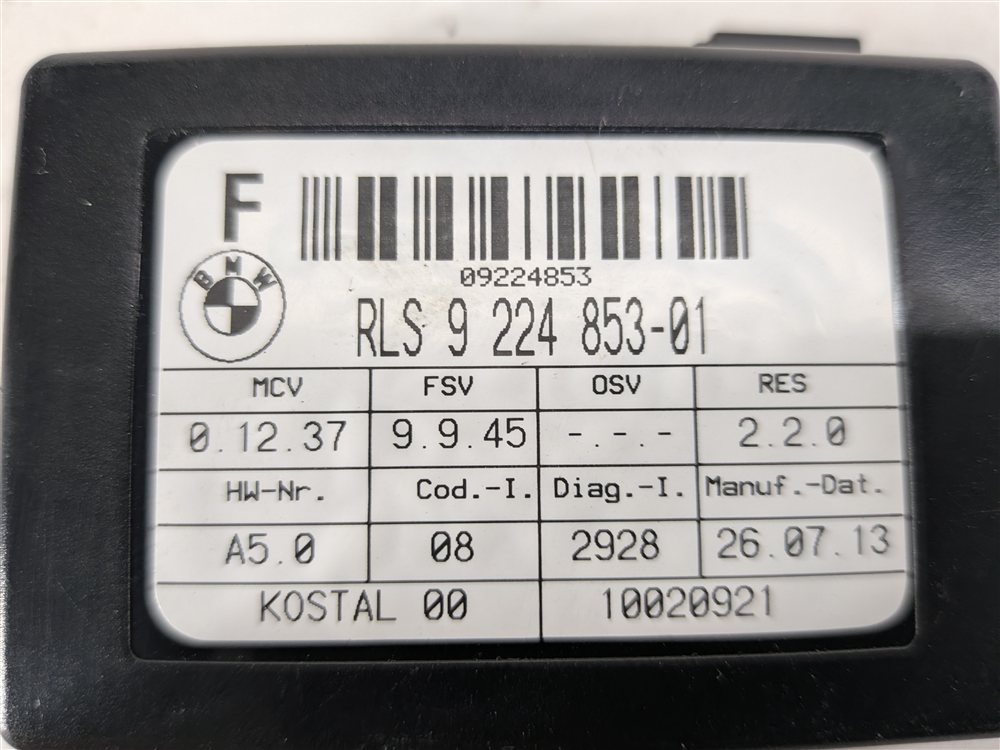 Thumbnail 9: 2014 BMW X1 (E84) FRONT WINDSHIELD GLASS AUTOMATIC RAIN LIGHT SENSOR MODULE