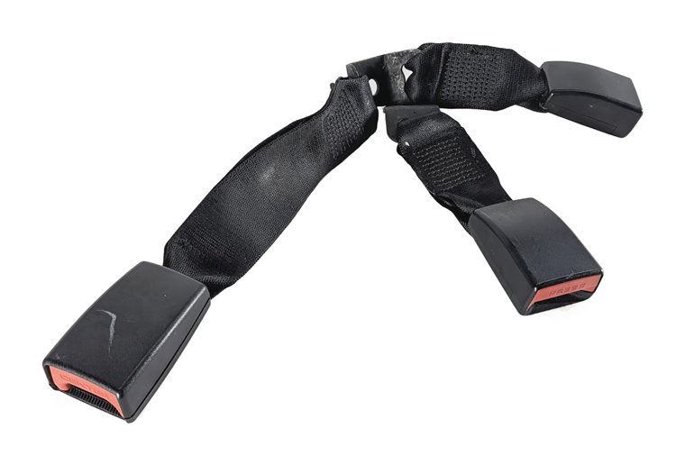 2014 BMW X1 (E84) REAR LEFT/CENTER/RIGHT SEATBELT BUCKLE RECEIVER SET/3 (Black)