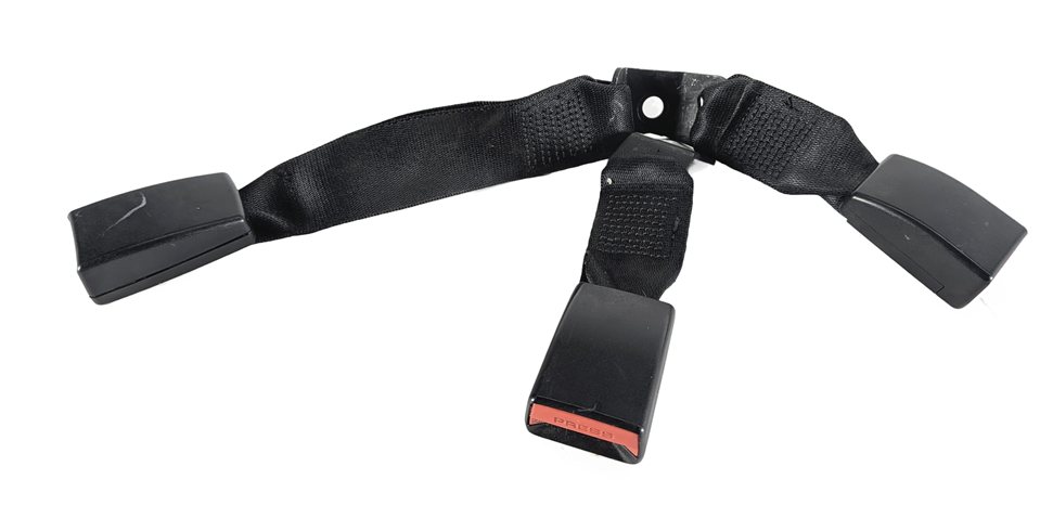 Thumbnail 2: 2014 BMW X1 (E84) REAR LEFT/CENTER/RIGHT SEATBELT BUCKLE RECEIVER SET/3 (Black)