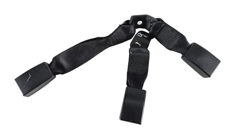 Thumbnail 3: 2014 BMW X1 (E84) REAR LEFT/CENTER/RIGHT SEATBELT BUCKLE RECEIVER SET/3 (Black)