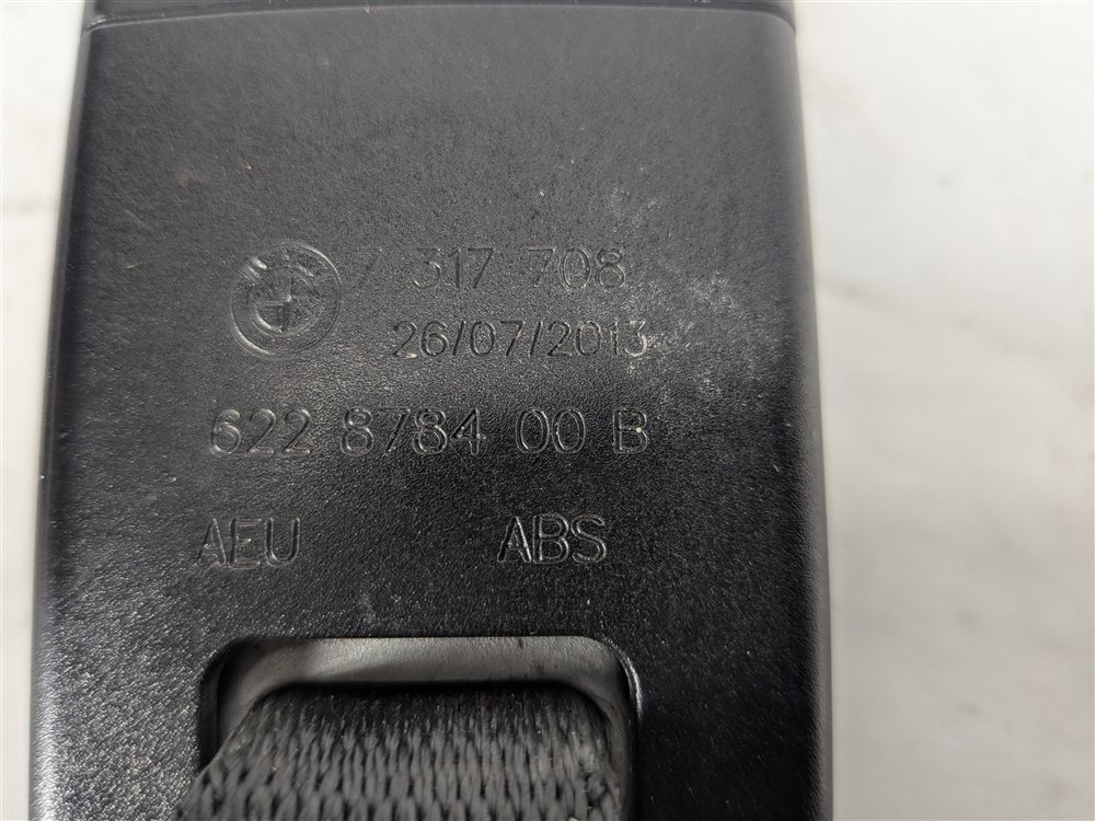 Thumbnail 9: 2014 BMW X1 (E84) REAR LEFT/CENTER/RIGHT SEATBELT BUCKLE RECEIVER SET/3 (Black)