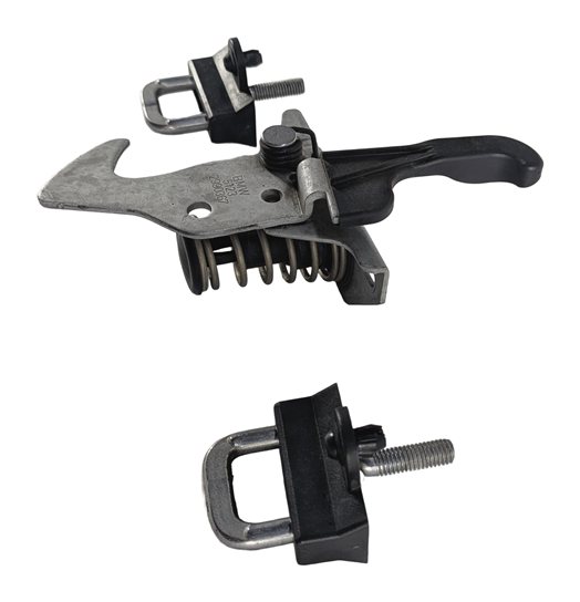 Thumbnail 6: 2014 BMW X1 (E84) FRONT HOOD LID SAFETY CATCH LOCK LATCH w/ 2 STRIKERS SET/3