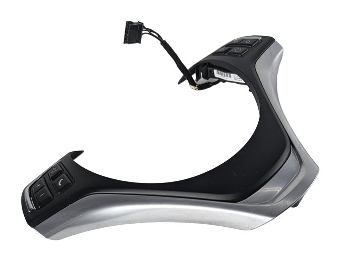 2014 BMW X1 E84 STEERING WHEEL MULTIFUNCTION AUDIO PHONE SWITCH w/ TRIM (Black)