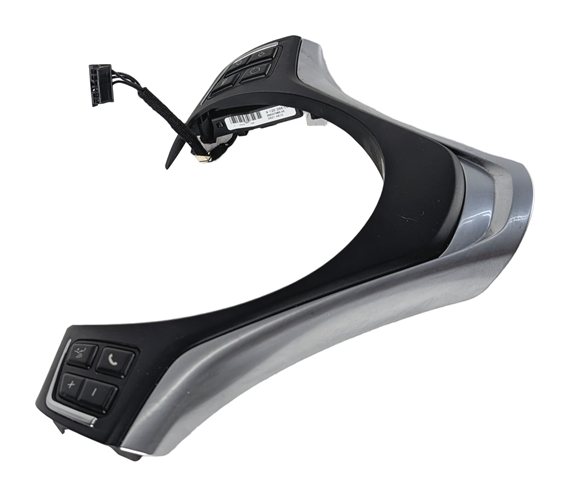Thumbnail 5: 2014 BMW X1 E84 STEERING WHEEL MULTIFUNCTION AUDIO PHONE SWITCH w/ TRIM (Black)