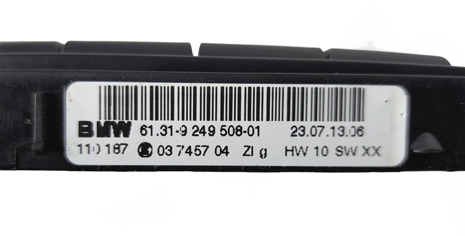 Thumbnail 10: 2014 BMW X1 (E84) ECO PRO DTC OFF AUTO START STOP TRACTION CONTROL SWITCH PANEL