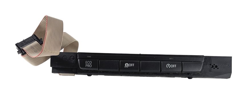 Thumbnail 2: 2014 BMW X1 (E84) ECO PRO DTC OFF AUTO START STOP TRACTION CONTROL SWITCH PANEL