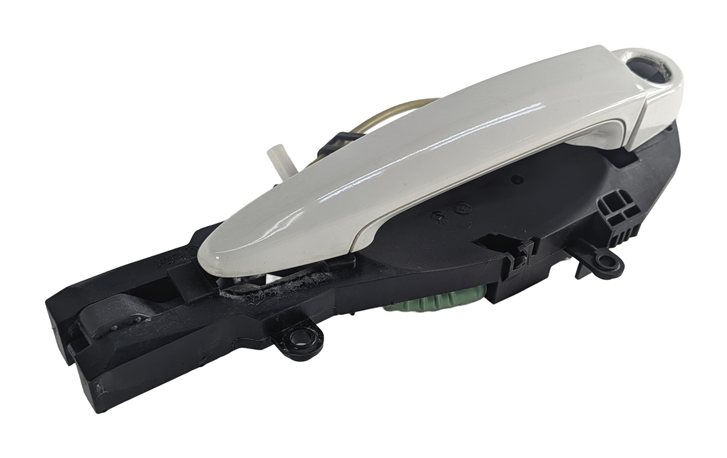 12-15 BMW X1 (E84) FRONT LEFT DRIVER OUTSIDE DOOR HANDLE (w/o COMFORT) (White)