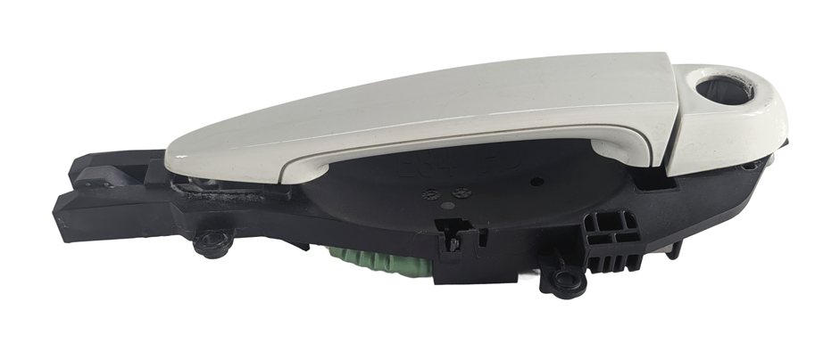 Thumbnail 2: 12-15 BMW X1 (E84) FRONT LEFT DRIVER OUTSIDE DOOR HANDLE (w/o COMFORT) (White)