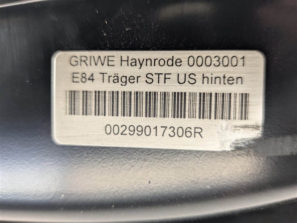 Thumbnail 8: 2012-2015 BMW X1 (E84) REAR BUMPER REINFORCEMENT BAR CRASH IMPACT BAR BRACE