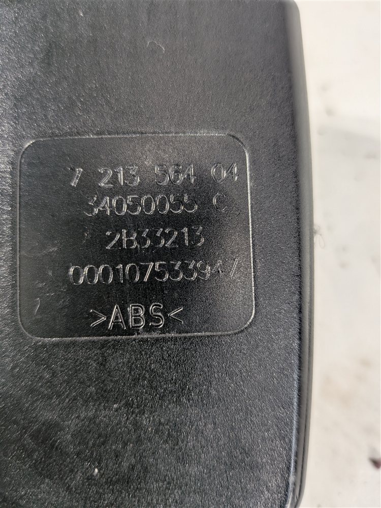 Thumbnail 9: 08-16 BMW 135i 328i 335i M3 X1 Z4 (E84 E87 E89 E90) PASSENGER SEATBELT RECEIVER