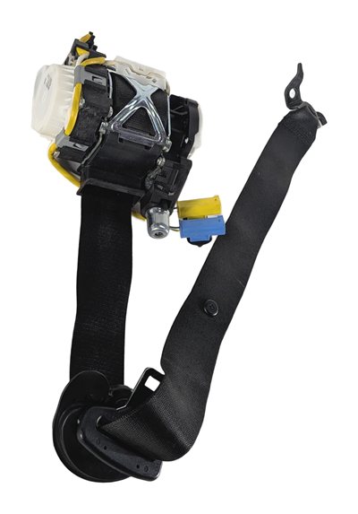 Thumbnail 5: 2012-2015 BMW X1 (E84) LEFT FRONT DRIVER SEATBELT BUCKLE RETRACTOR (Black)