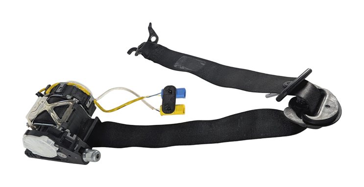 Thumbnail 4: 2012-2015 BMW X1 (E84) RIGHT FRONT PASSENGER SEATBELT BUCKLE RETRACTOR (Black)