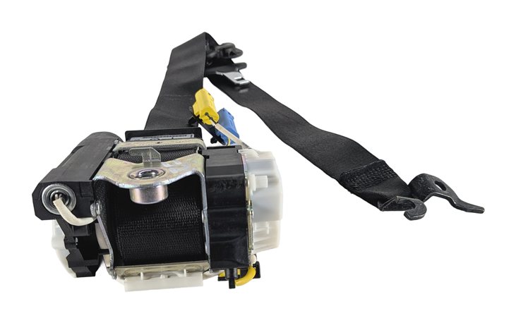 Thumbnail 7: 2012-2015 BMW X1 (E84) RIGHT FRONT PASSENGER SEATBELT BUCKLE RETRACTOR (Black)