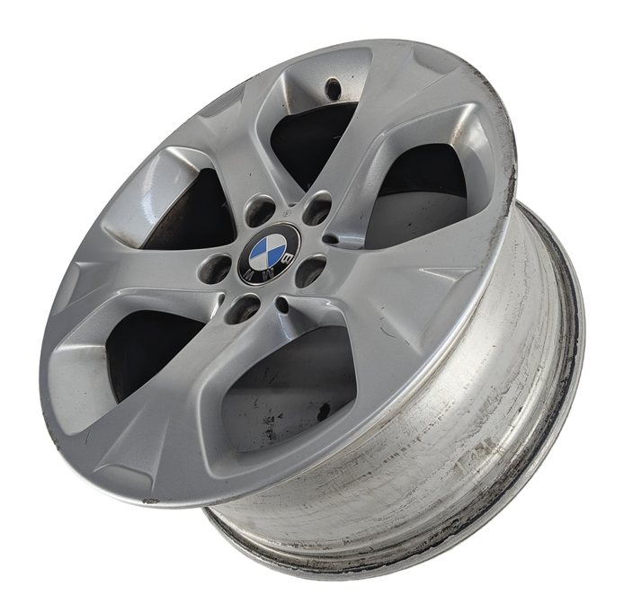 Thumbnail 4: 2012-2015 BMW X1 (E84) 17x7.5 ALUMINUM ALLOY 5-SPOKE WHEEL RIM (SILVER)