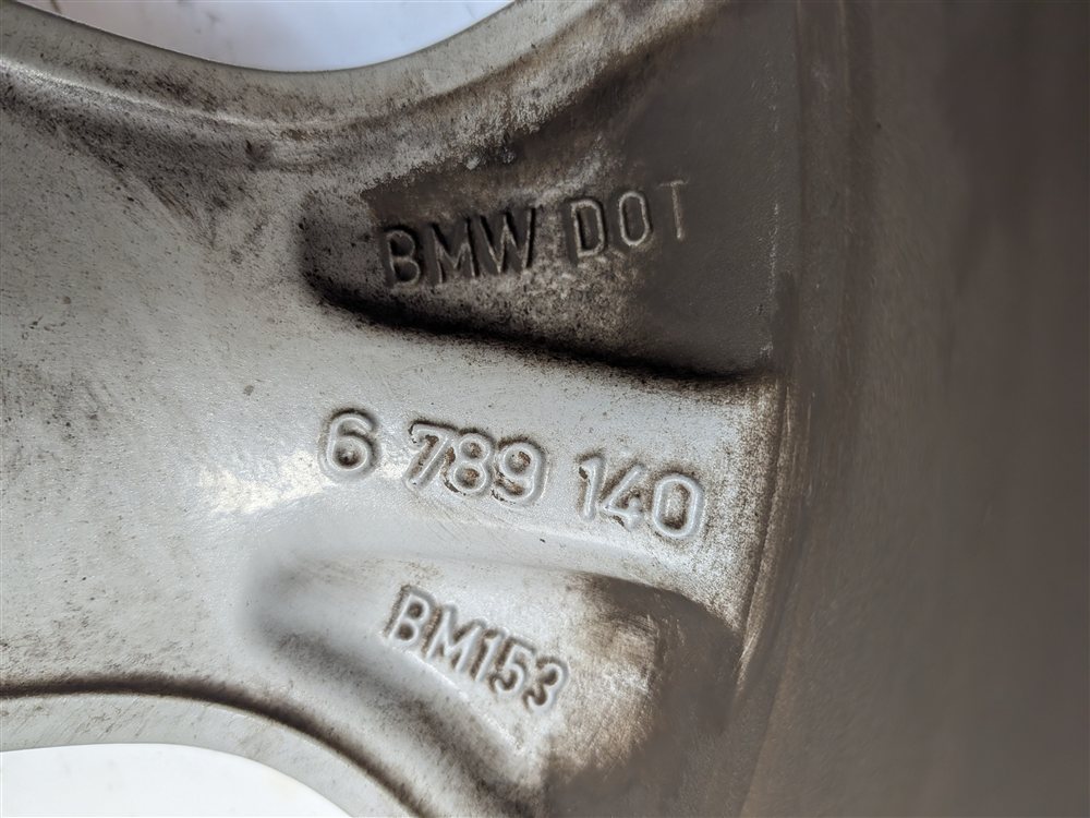 Thumbnail 9: 2012-2015 BMW X1 (E84) 17x7.5 ALUMINUM ALLOY 5-SPOKE WHEEL RIM (SILVER)