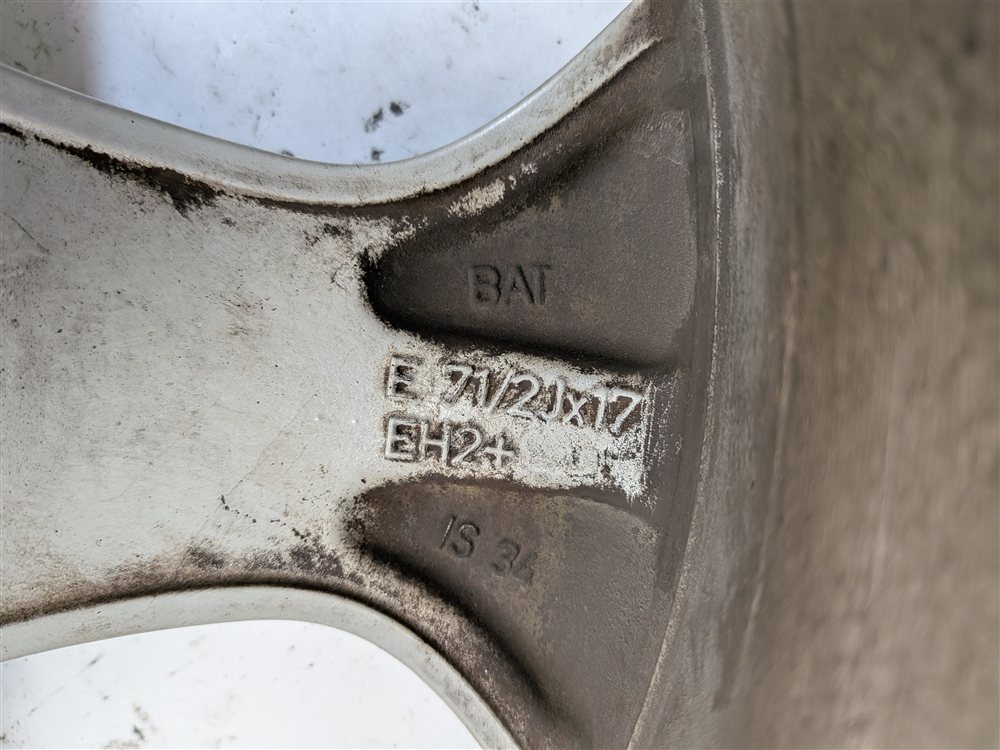 Thumbnail 8: 2012-2015 BMW X1 (E84) 17x7.5 ALUMINUM ALLOY 5-SPOKE WHEEL RIM (SILVER)
