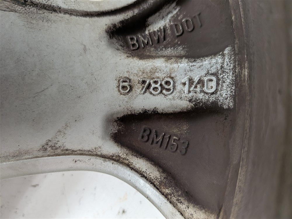 Thumbnail 9: 2012-2015 BMW X1 (E84) 17x7.5 ALUMINUM ALLOY 5-SPOKE WHEEL RIM (SILVER)