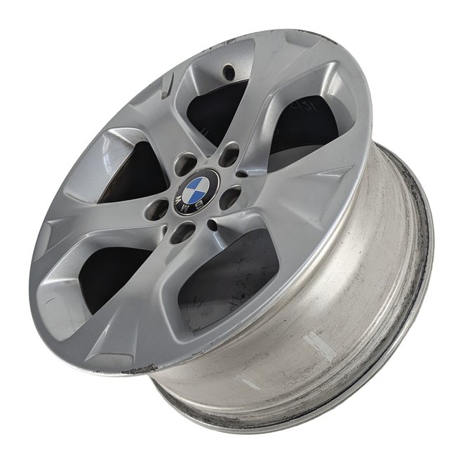 Thumbnail 4: 2012-2015 BMW X1 (E84) 17x7.5 ALUMINUM ALLOY 5-SPOKE WHEEL RIM (SILVER)